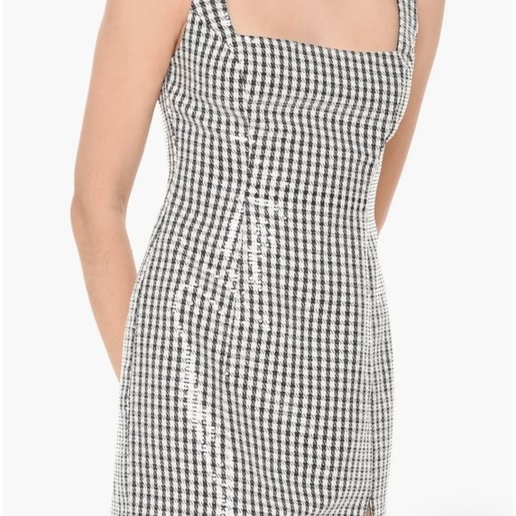 WAYF Icon Sequin Gingham Minidress SIZE XL NEW. - Picture 8 of 12